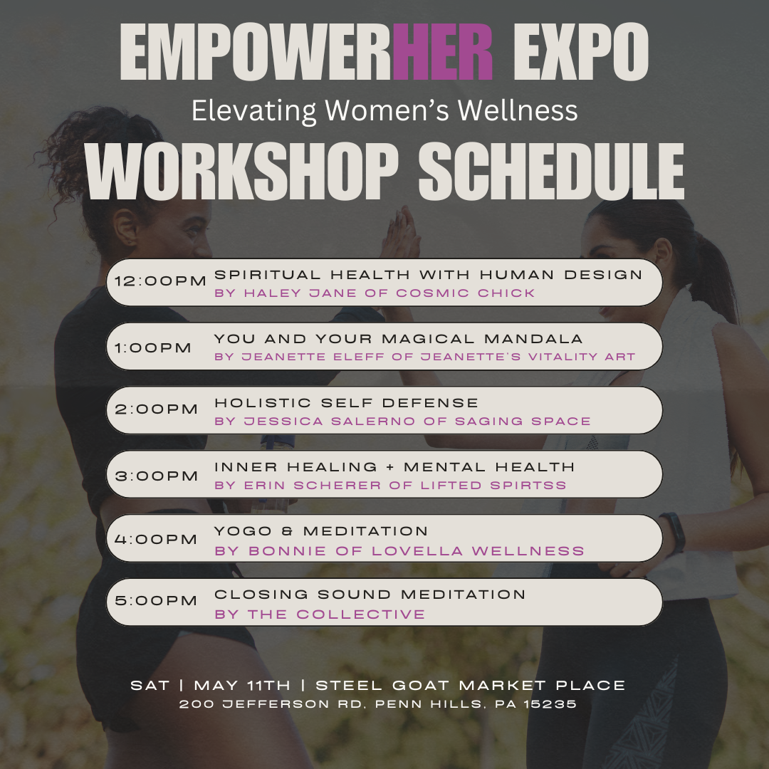 EmpowerHER Expo Workshop Schedule